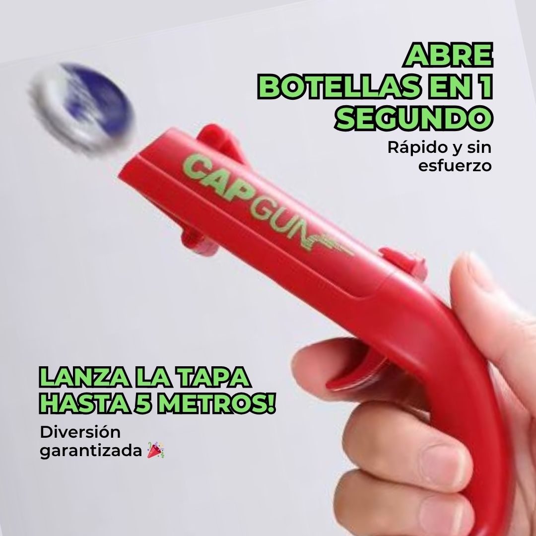 Abridor de botellas creativo